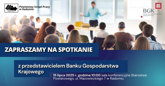 Zdjęcie artykułu Pożyczki i wsparcie dla OZE – dziś spotkanie z BGK w Starostwie Powiatowym w Radomiu