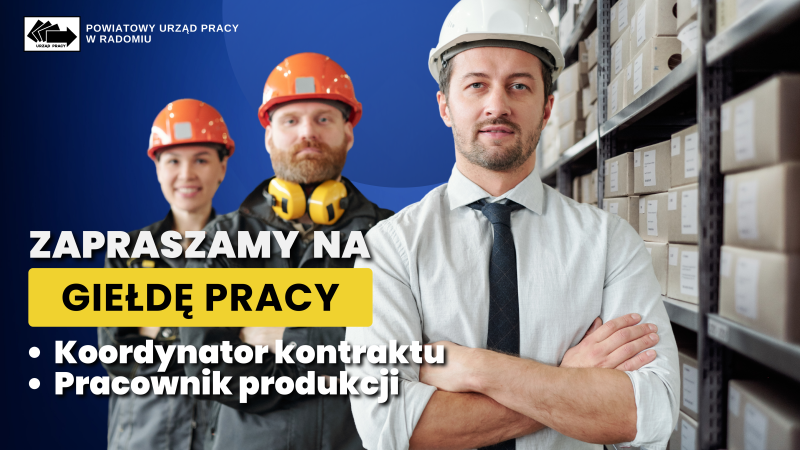Zdjęcie artykułu 6 maja 2025 r. zapraszamy na Giełdę Pracy