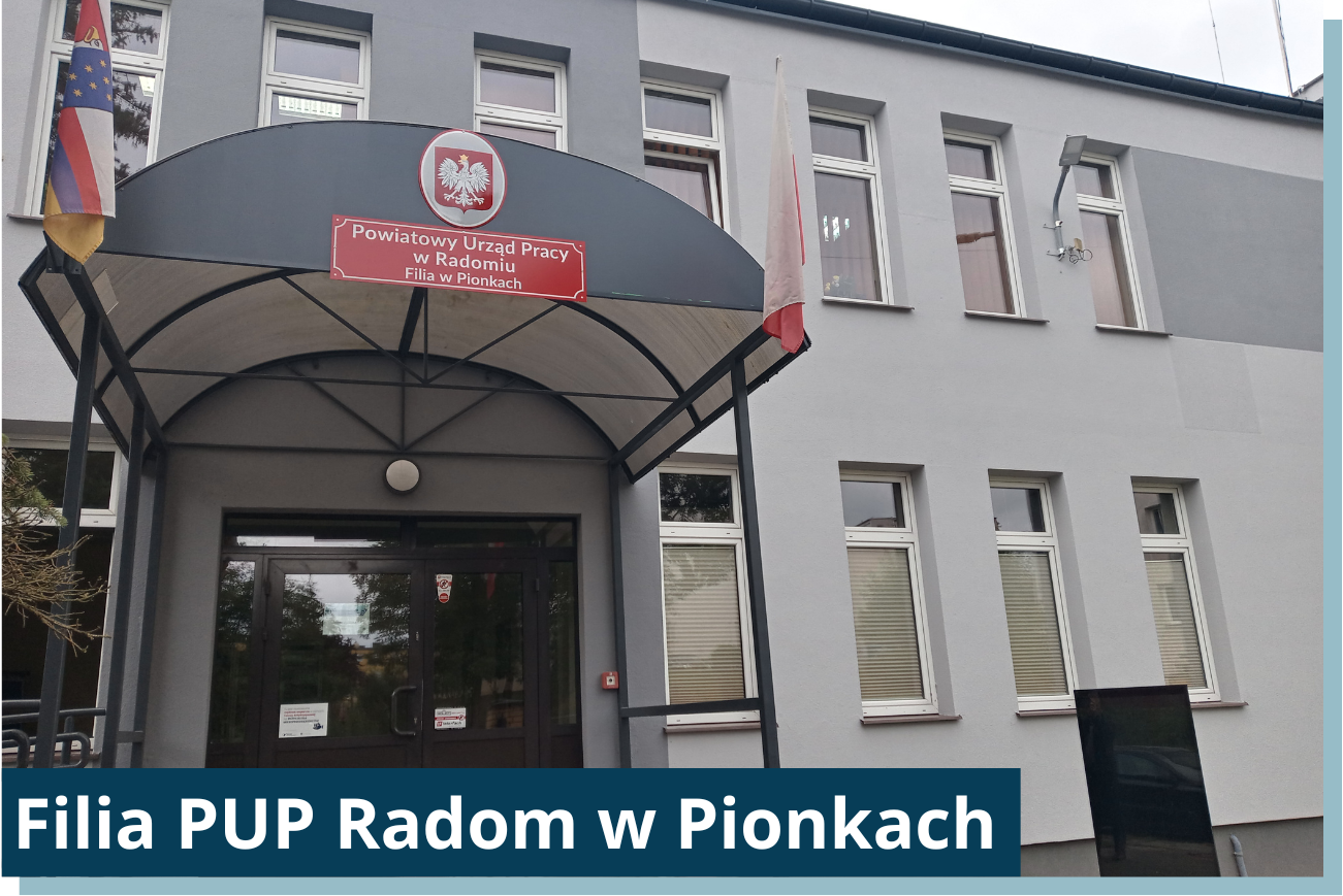 Budynek Filii PUP Radom w Pionkach