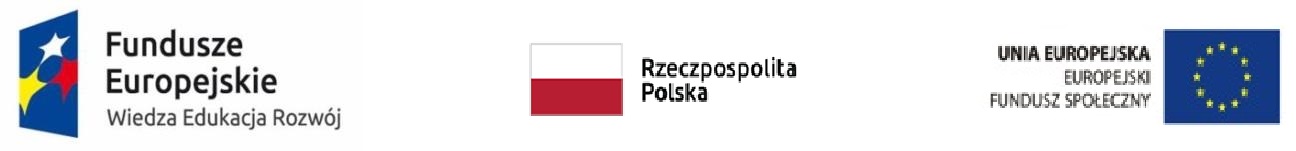 logo Fundusze Europejskie, Rzeczpospolita Polska, Unia Europejska